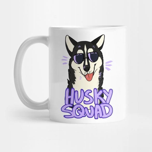 HUSKY SQUAD (black) by mexicanine